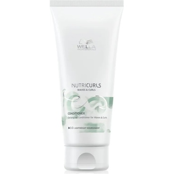 Image 1 of Wella Nutricurls Waves & Curls подхранващ балсам за по-лесно разресване на косата 200ml