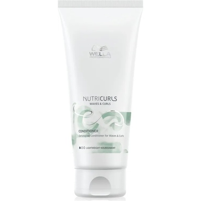 Wella Nutricurls Waves & Curls подхранващ балсам за по-лесно разресване на косата 200ml