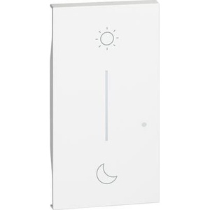 Netatmo с legrand & bticino Netatmo Лицев панел за Smart сценариен ключ "Събуждам се/Заспивам" 2 мод. цвят Бял Bticino - KW41M2 (KW41M2)