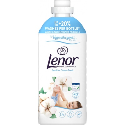 Lenor aviváž Sensitive Cotton Fresh 1,239 l 59 PD