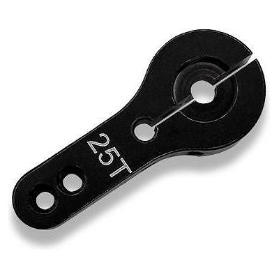 SRT Рогче за серво SRT TR-25T, 20 and 24mm, black, alu servo horn SRT-TR-D (SRT-TR-D)