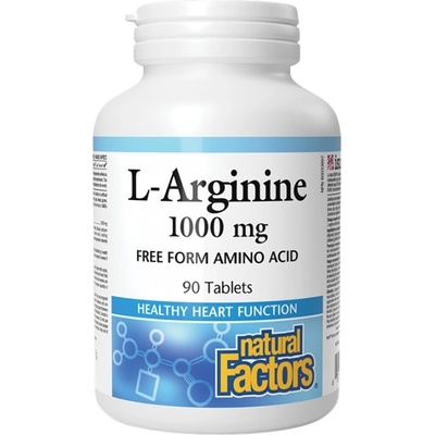 Natural Factors L-Arginine 1000 mg [90 Таблетки]