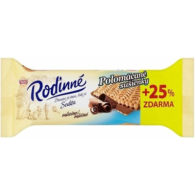 Sedita Rodinné polomáčané sušienky mliečne 100 g
