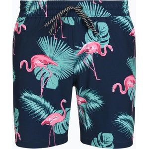 Hurley Мъжки плажни шорти Hurley Flamingo Volley Swim Hort Navy