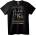 NOONEBRAND Тениска Градски Стил 93 Разлика - 2XL, Black