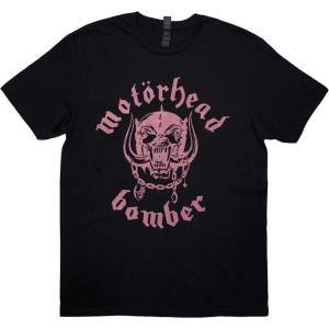 Motörhead Bomber Lyric Black 2XL Риза (MHEADTEE92MB05)