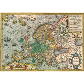 EDUCA Mapa Evropy 1000 dielov