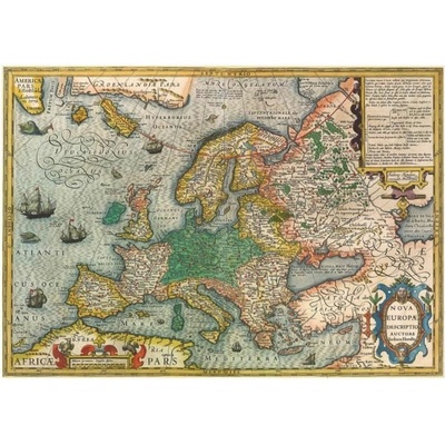 EDUCA Mapa Evropy 1000 dielov