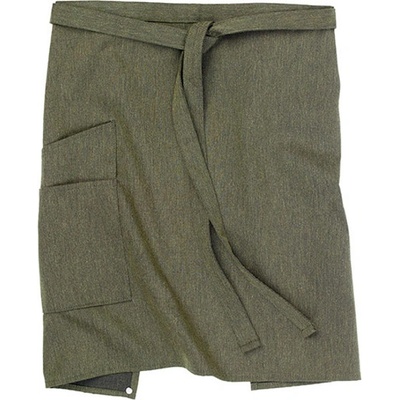 Cg Workwear Vernazza Unisex zástěra 01272-36 Green Melange 50 x 78 cm