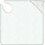 Bimbidreams Хавлия с качулка Bimbidreams - Trex Duo, 100 x 100 cm, White/Green (8499000702410) - baby