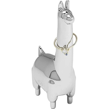 Umbra Поставка за пръстени Umbra Zoola Llama, цвят хром (1012673-158)