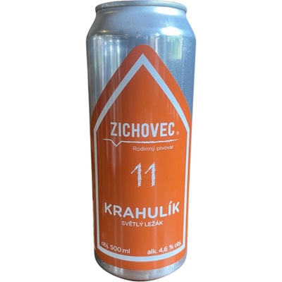Zichovec Krahulik 4.6% 0,75 l (sklo)