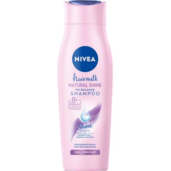 Nivea HC Шампоан за блясък Hairmilk Natural Shine Шампоан за коса дамски 250ml