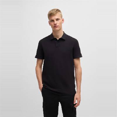 Boss Блуза с яка Boss Men's Prime Cotton Polo Shirt - Black