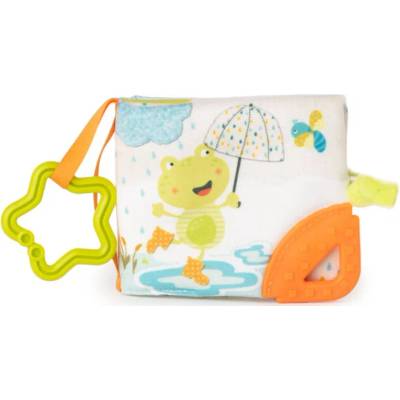 Амек Тойс Плюшена бебешка книжка Амек Тойс - Жабче, 12 х 10 cm (98650)