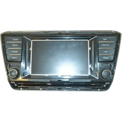 rádio (display rádia) ŠKODA Superb III 3V0 3V0919605A - bez rámečku – Hledejceny.cz