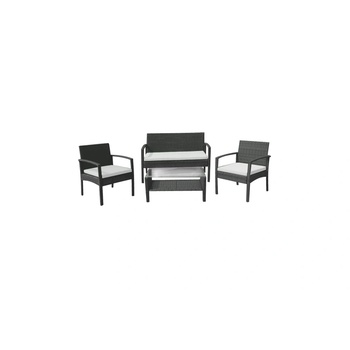 Mira-N Градински сет СИВ ратан (0195254)