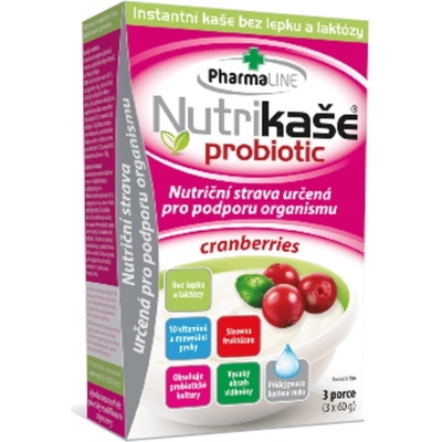 Nutrikaše probiotic cranberries 3 x 60 g