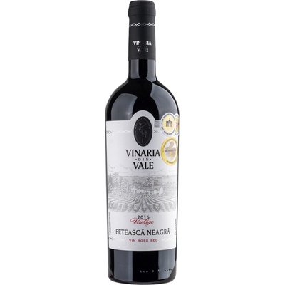 Vinaria Din Vale Feteasca Neagra Suché červené 2017 13,34% 0,75 l (holá láhev)