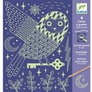 Djeco Vyškrabávací obrázek Noční život