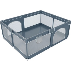 Choc Chick Кошара за игра Choc Chick - Playpen 3.0, 150 х 180 cm, сива (503124400) - baby