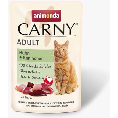Carny Adult Kuřecí a králík 85 g
