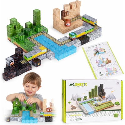 MULTISTORE Magnetické stavebnice 169 ks