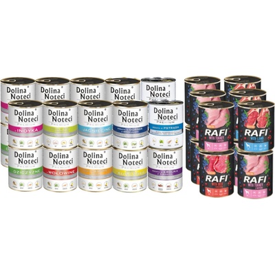 Dolina Noteci Premium + Rafi Mix príchutí 30 x 800 g