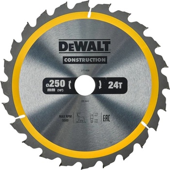 DeWALT DT1956 Pilový kotouč 250x30mm, 24zubů, ATB 10°