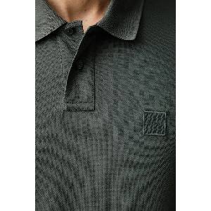 BOSS Orange блуза с дълги ръкави мъжка от памук с еластан Passerby (50507704) - answear - 195,39 лв