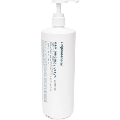 O&M Original Detox Šampon - Detoxikační šampon 1000 ml