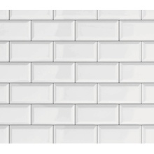 D-c-fix Stěnový obklad Ceramics bílé cihly 270-0171 šířka 67,5 cm, metráž do kuchyně, koupelny vinylová tapeta na metry bílá cihla 2700171