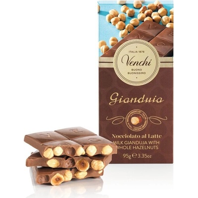 Gianduia Mliečna čokoláda s lieskovými orieškami 95 g