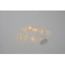 Star trading Světelný řetěz DEW DROP 12x LED mosazný