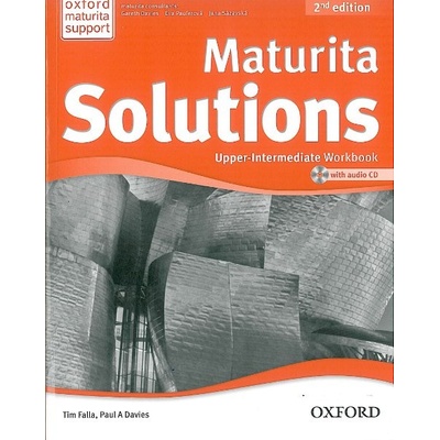 Maturita Solutions Upperintermediate Workbook with audio CD Pack Czech Edition