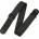 Levy's Single Tone Solid Colored Poly Black Колан за китара (M8POLY-BLK)