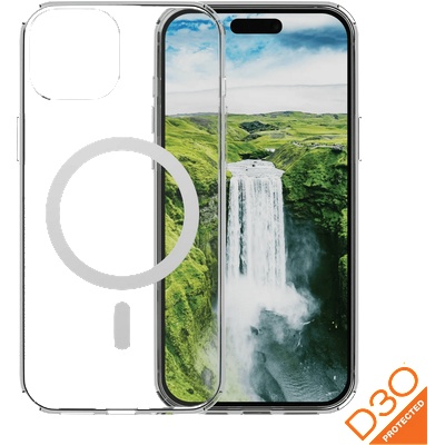 dbramante1928 Силиконов кейс dbramante1928 Iceland Ultra D3O Magsafe Case Apple iPhone 15, Clear (IU61CL001902)