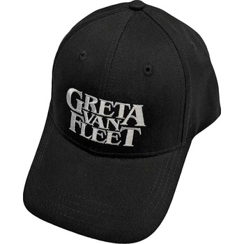 Greta Van Fleet White Logo Black UNI (GVFCAP01WB)