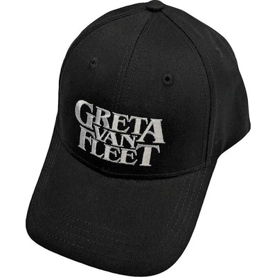 Greta Van Fleet White Logo Black UNI (GVFCAP01WB)