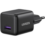 UGREEN x518 мрежово зарядно устройство usb гнездо 20w, pd бързо зарядно устройство, ЧЕРНО (75613)