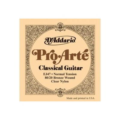 D'ADDARIO EJ47 Gold Nylon Pro Arté Normal - .028 - .043