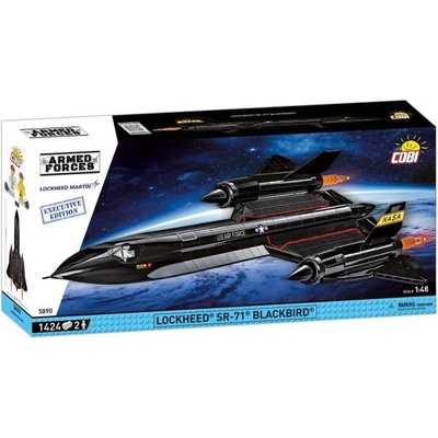 COBI Lockheed SR-71 Blackbird, 1: 48, 1379 к, 2 ф, EXECUTIVE EDITION