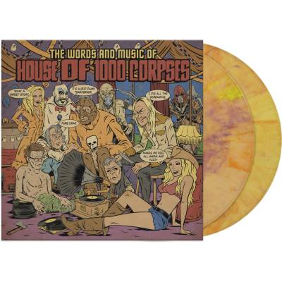 Sony Music Soundtrack: Zombie Rob: Words & Music Of House Of 1000 Corpses (Limited Deluxe Coloured Orange & Purple & Green Vinyl) - Vinyl (LP) (069807)