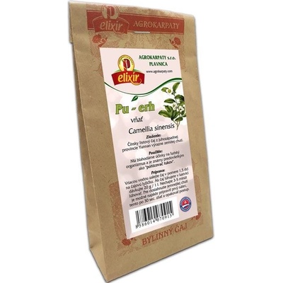 Agrokarpaty PU ERH vňať čínsky čaj 40 g