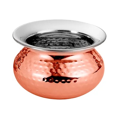 Horecano Гювече с релеф и медно покритие 12.50cm x 9cm - 650 ml(SG-84106(B) (0184113)