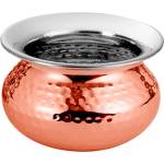 Horecano Гювече с релеф и медно покритие 12.50cm x 9cm - 650 ml(SG-84106(B) (0184113)