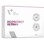 VetExpert BioProtect Ultra - хранителна добавка за кучета и котки, Про- , пре- и постбиотици в един продукт, за възстановяване на нормалната микрофлора на храносмилателния канал, 30 капсули, Vet Expert - Полша