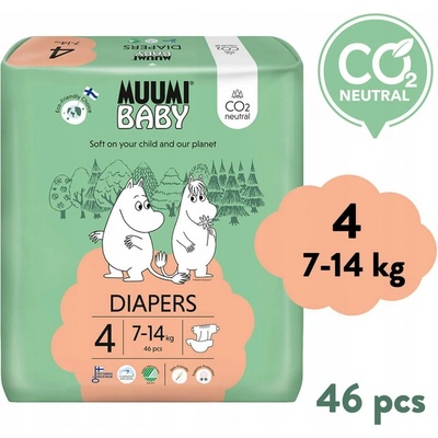 Muumi 4 Maxi 7-14 kg 46 ks
