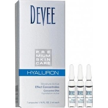 DEVEE Hyaluron Efekt ampulky pre okamžitý účinok, 7 x 2 ml