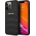 Mercedes-Benz Mercedes AMG AMHCP14XGSEBK Leather Debossed Lines калъф за Apple iPhone 14 Pro Max, черен (MRS59)